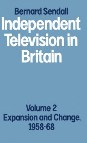 Książka Independent Television in Britain Bernard Sendall