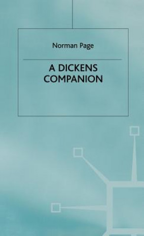 Könyv Dickens Companion Norman Page