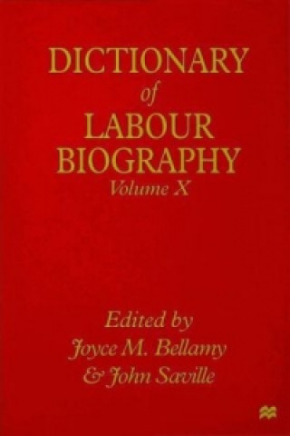 Libro Dictionary of Labour Biography J. Bellamy