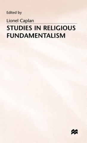 Kniha Studies in Religious Fundamentalism Lionel Caplan