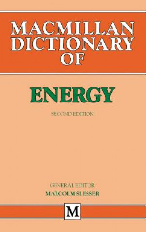 Könyv Dictionary of Energy Malcolm Slesser