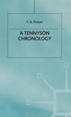 Książka Tennyson Chronology F. B. Pinion