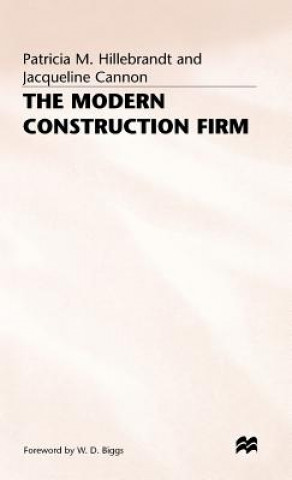 Kniha Modern Construction Firm Patricia M. Hillebrandt