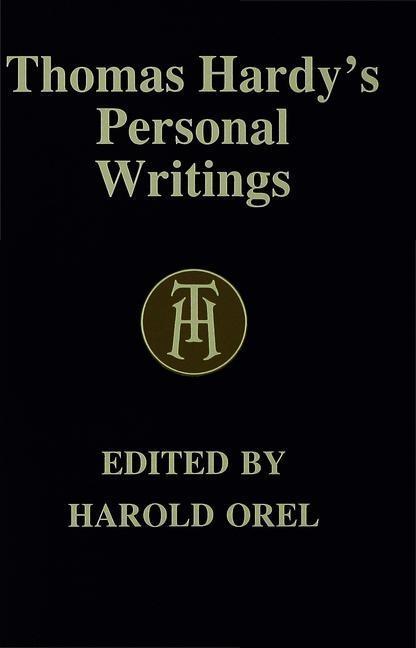 Carte Thomas Hardy's Personal Writings Thomas Hardy