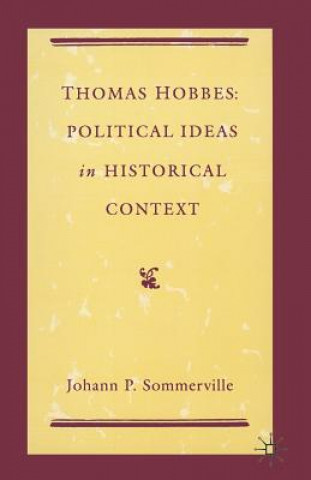 Kniha Thomas Hobbes J.P. Sommerville