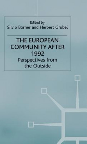 Książka European Community after 1992 Silvio Borner