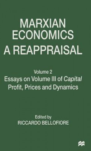 Kniha Marxian Economics: A Reappraisal Riccardo Bellofiore