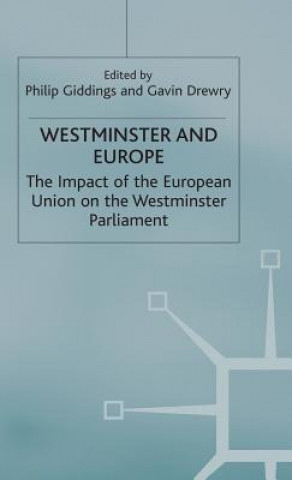 Livre Westminster and Europe G. Drewry