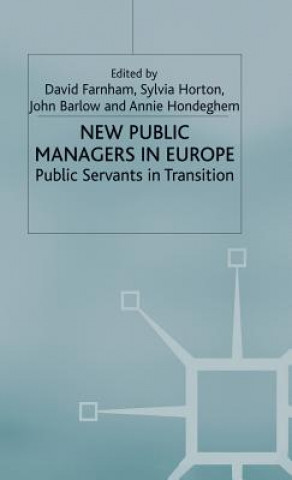 Knjiga New Public Managers in Europe David Farnham