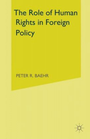 Buch Role of Human Rights in Foreign Policy Peter R. Baehr