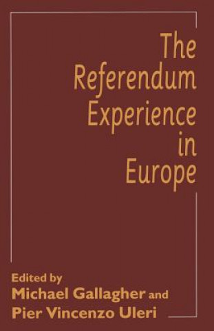 Βιβλίο Referendum Experience in Europe Pier Vincenzo Uleri