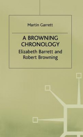 Könyv Browning Chronology Martin Garrett