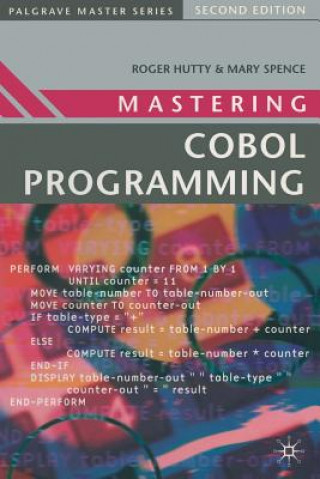 Kniha Mastering COBOL Programming Roger Hutty