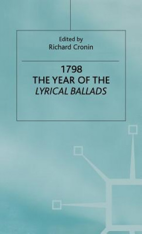 Kniha 1798: The Year of the Lyrical Ballads Richard Cronin