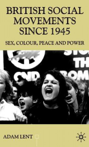 Libro British Social Movements since 1945 Adam Lent