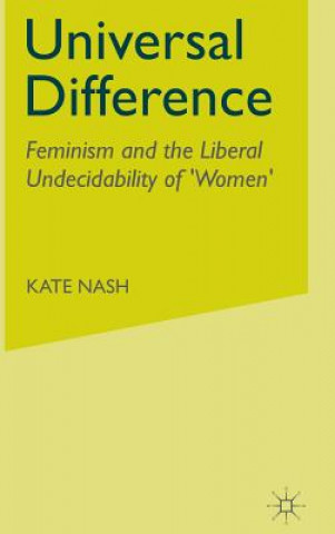 Knjiga Universal Difference Kate Nash