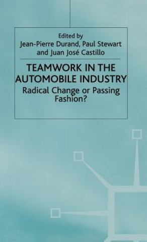 Książka Teamwork in the Automobile Industry Juan Jose Castillod