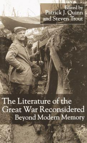 Livre Literature of the Great War Reconsidered P. Quinn