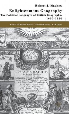 Kniha Enlightenment Geography Robert Mayhew