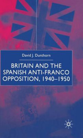 Książka Britain and the Spanish Anti-Franco Opposition David J. Dunthorn