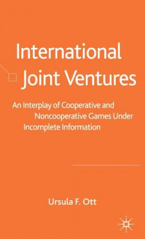 Kniha International Joint Ventures Ursula F. Ott