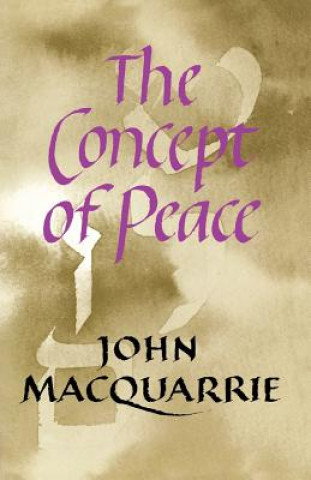 Book Concept of Peace John Macquarrie