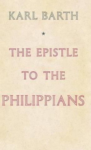 Carte Epistle to the Philippians Karl Barth
