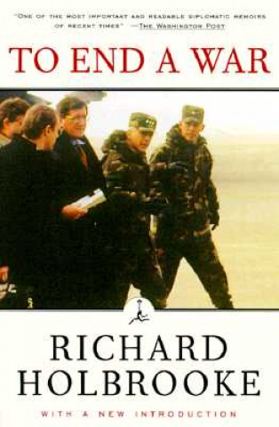 Kniha To End a War Richard Holbrooke