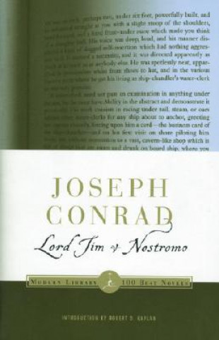 Carte Lord Jim & Nostromo Joseph Conrad