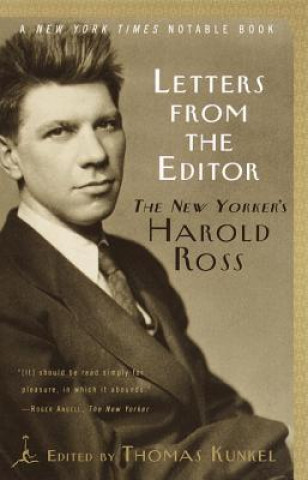 Kniha Letters from the Editor Harold Wallace Ross