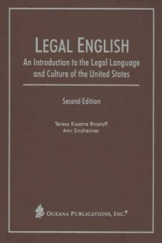 Knjiga Legal English Teresa Kissane Brostoff