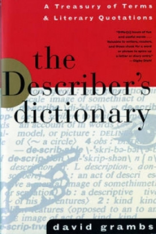 Książka Describer's Dictionary David Grambs