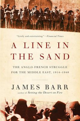 Kniha Line in the Sand James Barr