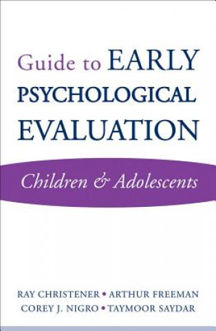 Buch Guide to Early Psychological Evaluation Corey J. Nigro