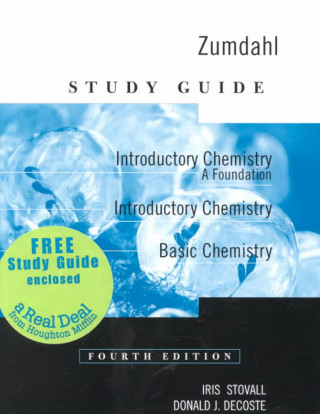 Książka Study Guide for Zumdahl S Introductory Chemistry: A Foundation, 4th Zumdahl