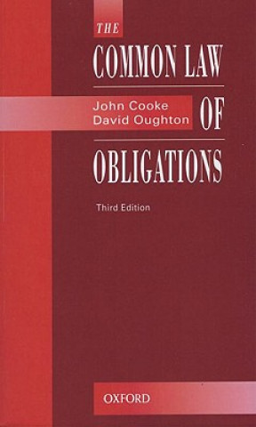 Kniha Common Law of Obligations John Cooke