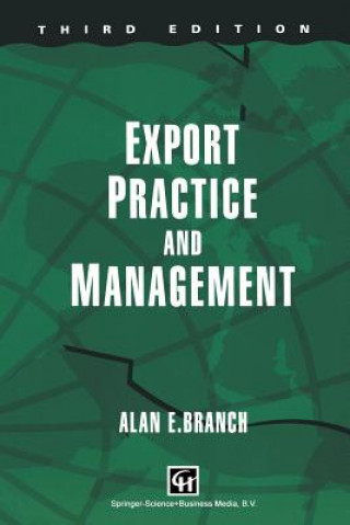 Książka Export Practice and Management Alan E. Branch