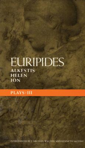Könyv Euripides Plays: 3 Euripides