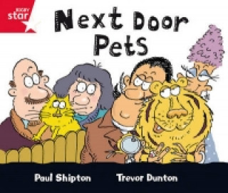 Kniha Rigby Star Guided Red Level: Next Door Pets Single Paul Shipton