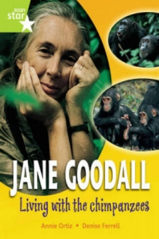 Knjiga Rigby Star Gui Quest Year 2 Lime Level: Jane Goodall: Living With Chimpanzees Reader Sgle 