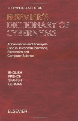 Book Elsevier's Dictionary of Cybernyms T.R. Pyper