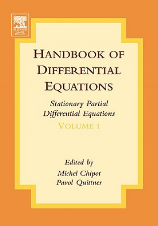 Kniha Handbook of Differential Equations: Stationary Partial Differential Equations Pavol Quittner