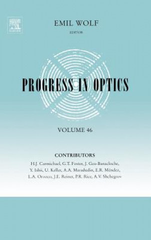 Kniha Progress in Optics E. Wolf