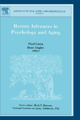 Kniha Recent Advances in Psychology and Aging P. Costa