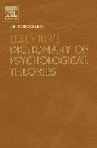 Carte Elsevier's Dictionary of Psychological Theories J. E. Roeckelein