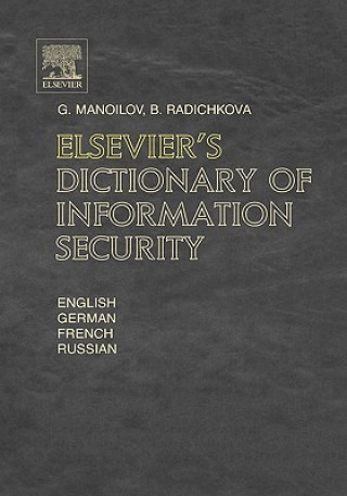 Carte Elsevier's Dictionary of Information Security G. Manoilov