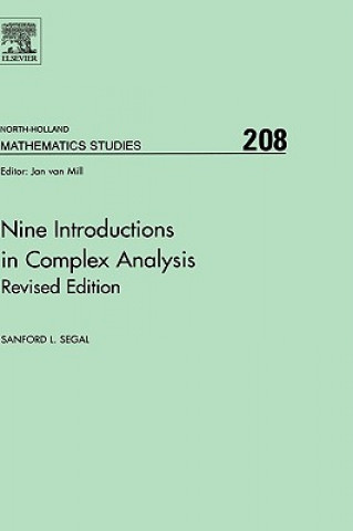 Knjiga Nine Introductions in Complex Analysis - Revised Edition Sanford L. Segal