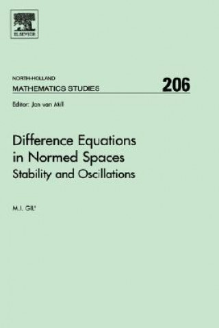 Knjiga Difference Equations in Normed Spaces Michael Gil