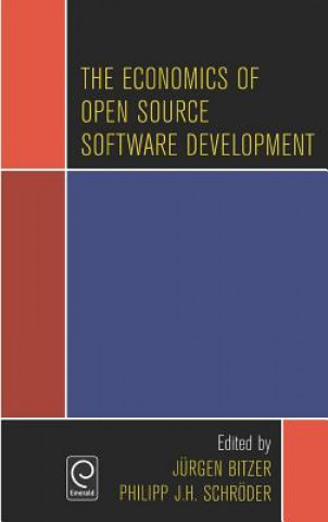 Kniha Economics of Open Source Software Development Jurgen Bitzer