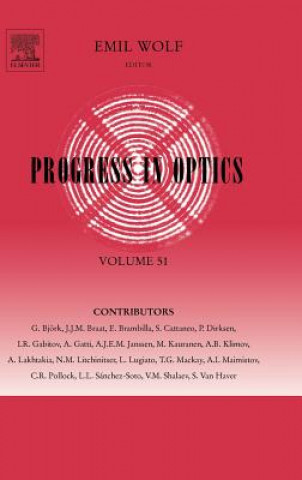 Kniha Progress in Optics G. Bjork